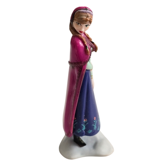 Disney Other - Disney Frozen Anna Cape Figurine Winter Outfit PVC Collectible Figure 3"